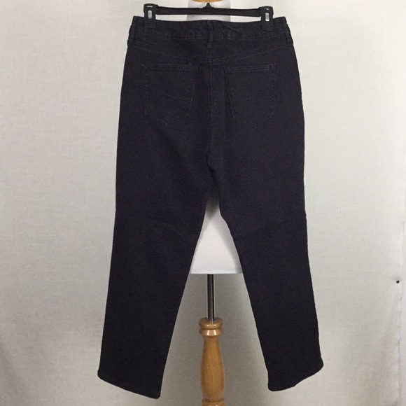 Bandolino “mandie” black straight-leg jeans - Picture 3 of 7